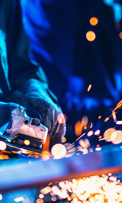 Welding and prefabrication module