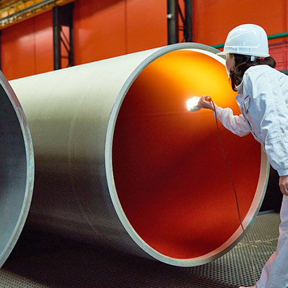 Steel pipe processing